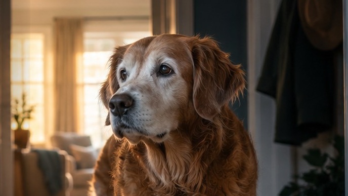 Il cane con declino cognitivo: orientamento e vita quotidiana