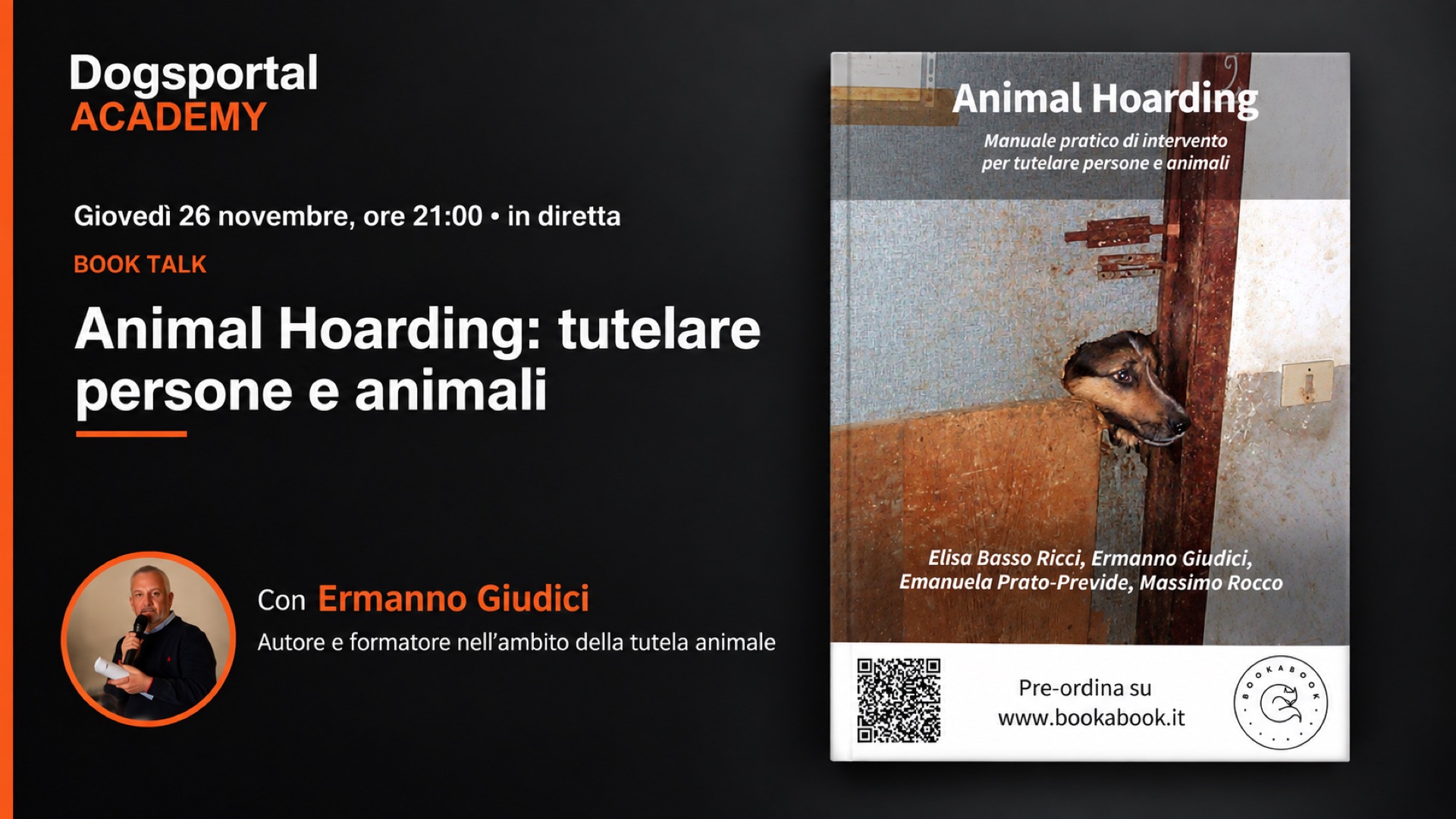 Book Talk: Animal Hoarding — manuale pratico di intervento
